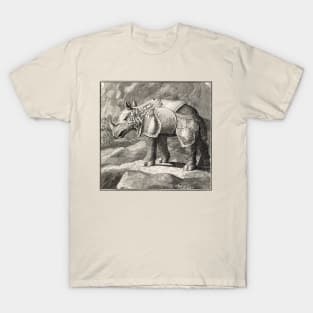 Rhinoceros in the mountains T-Shirt